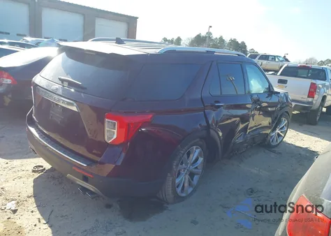 2022 Ford Explorer Platinum из США, поврежденный, VIN 1FM5K7HC3NGB52002